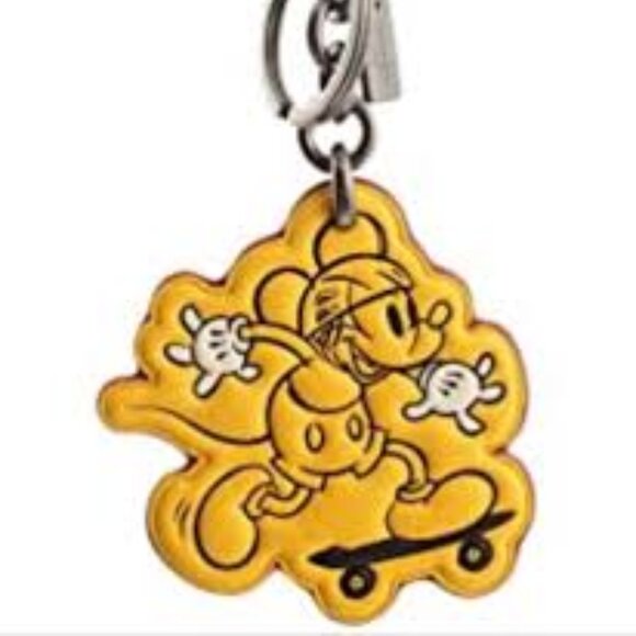 Coach Handbags - Coach x Disney Skateboard Mickey Mouse Bag Charm NWT